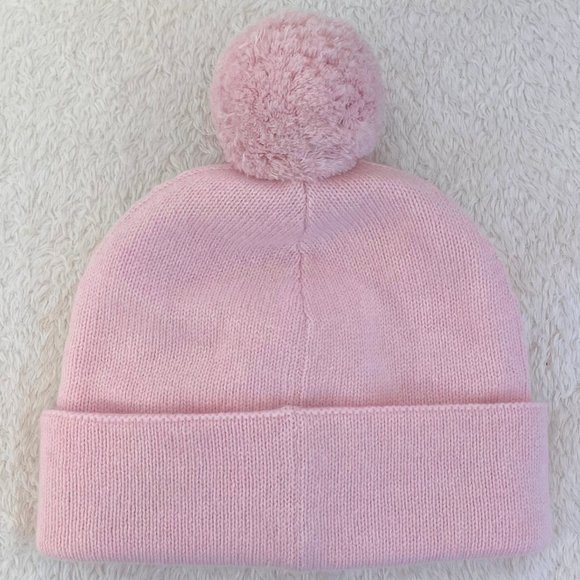 Alexander McQueen Beanie Pink Pompom Wool & Cashmere main image 9